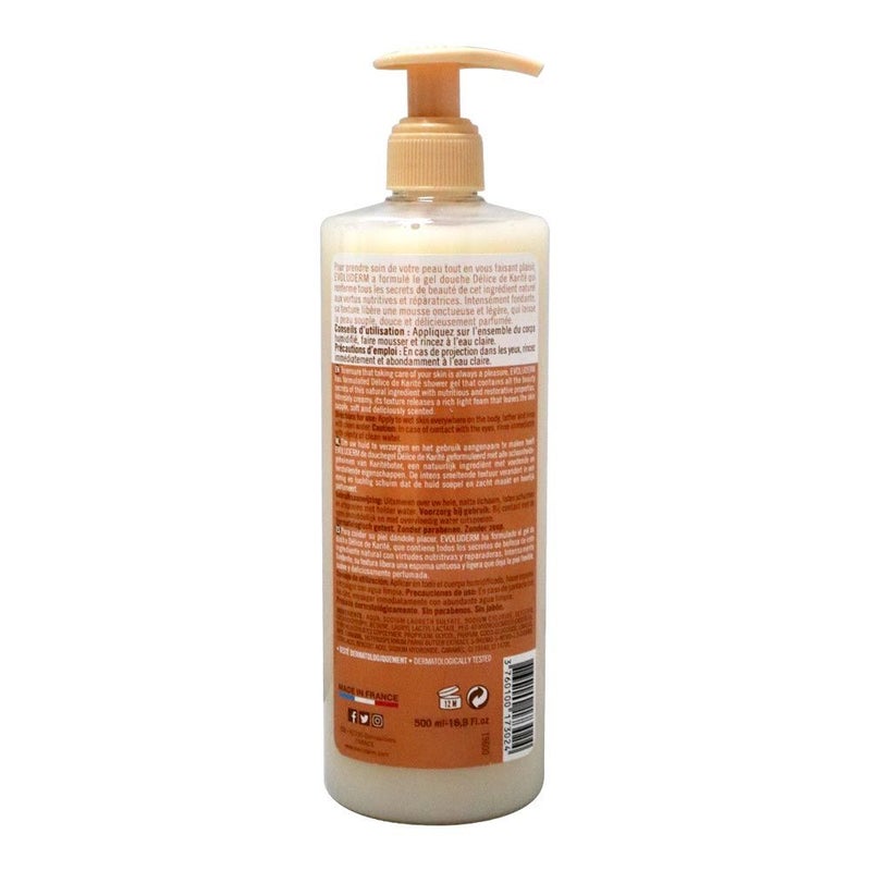 Evoluderm Delight Shea Butter Shower Gel 500 mL 17302