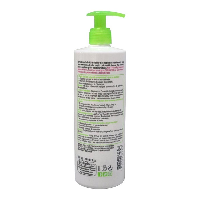 Evoluderm Ultra-Nourishing Surgras Body Lotion 500ml 14240