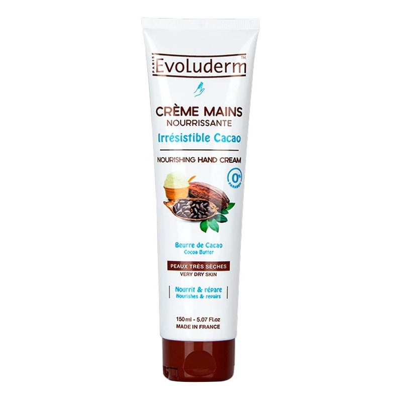 Evoluderm Irresistible Cacao Nourishing Hand Cream 150 mL