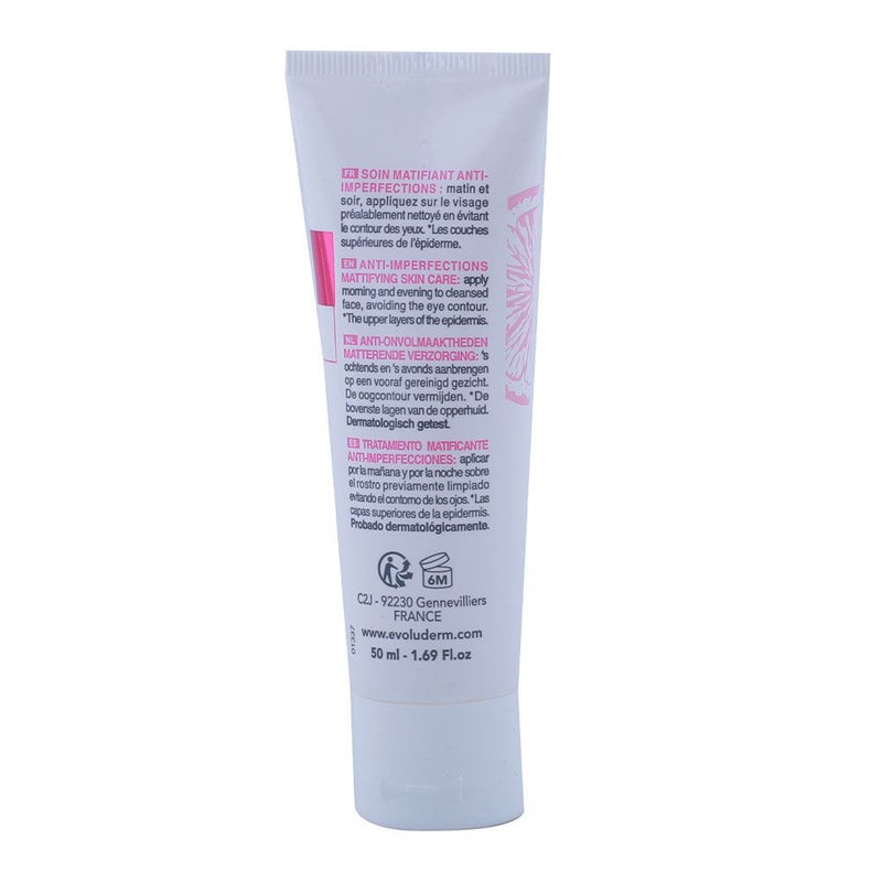 Evoluderm Anti Imperfection Mattifying Skin Care 50 mL