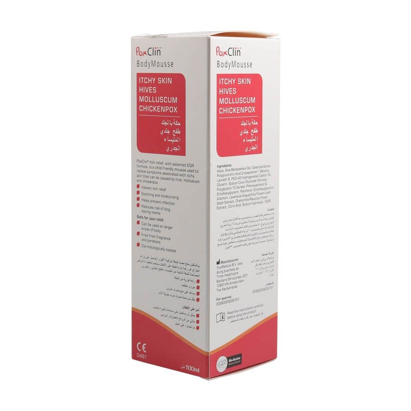 Poxclin Body Mousse 100ml