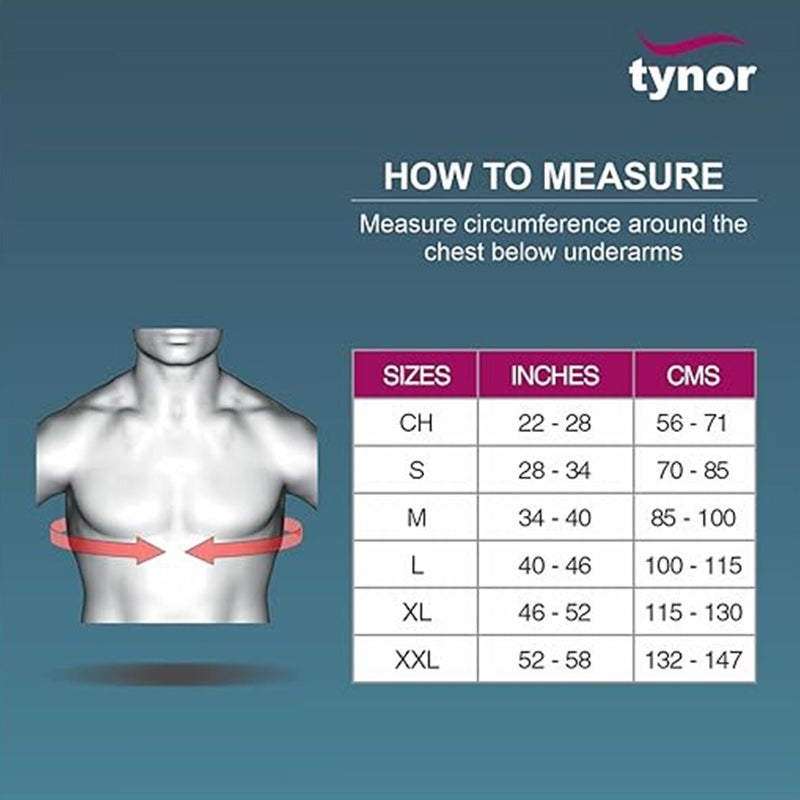 Tynor Pouch Arm Sling For Right/Left Arm, Medium Size - Grey, Pack of 1’s