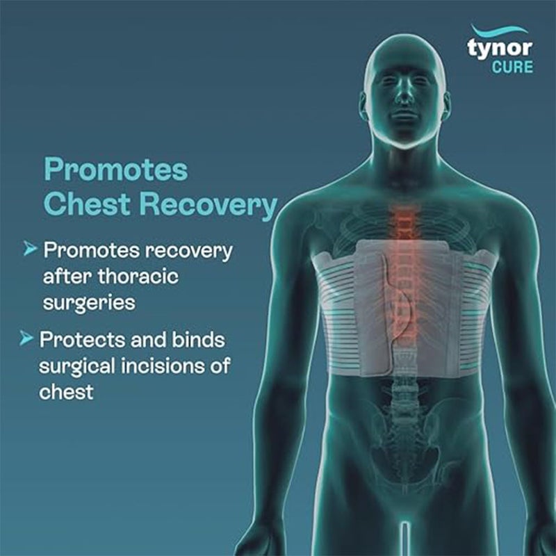 Tynor Chest Binder A11 For Rib Support Large Size, Pack of 1’s 