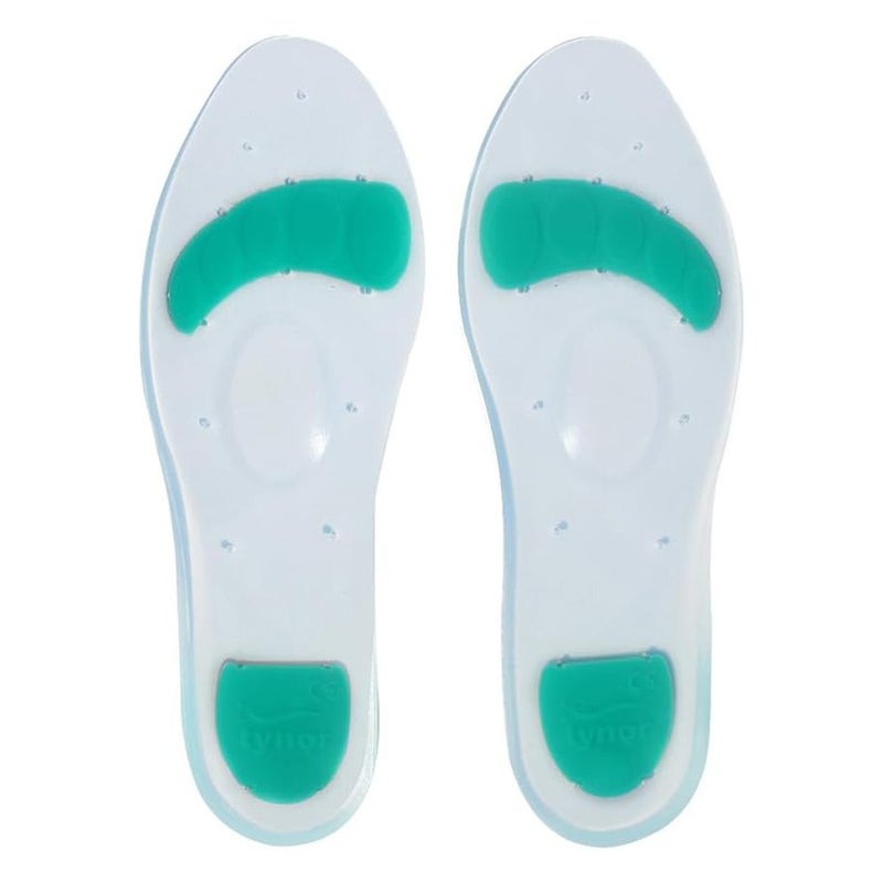 Tynor Silicone Full Insoles - XL Size, 1 Pair
