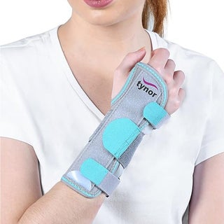 Tynor Wrist Splint For Right/Left Wrist E43, Large Size - Grey, Pack of 1’s 