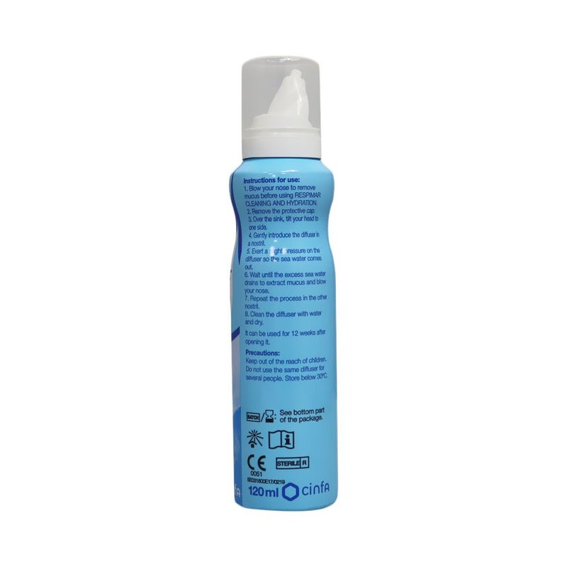 Respimar Cleaning and Hydration Nasal Spray 120 mL