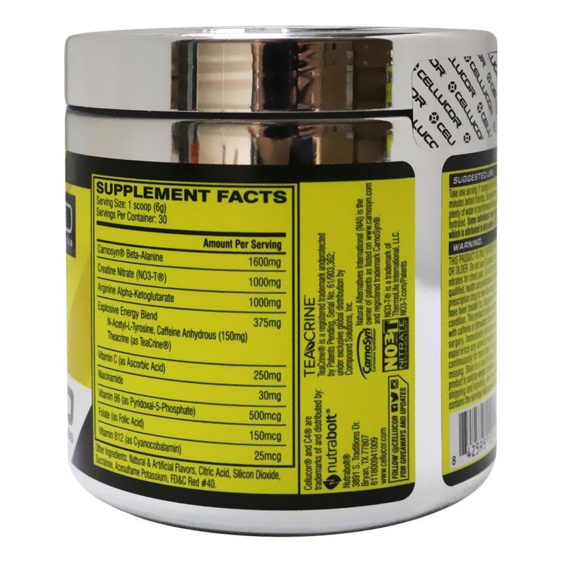 Cellucor C4 Original ID Series Pre-Workout Fruit Punch 30 Servings