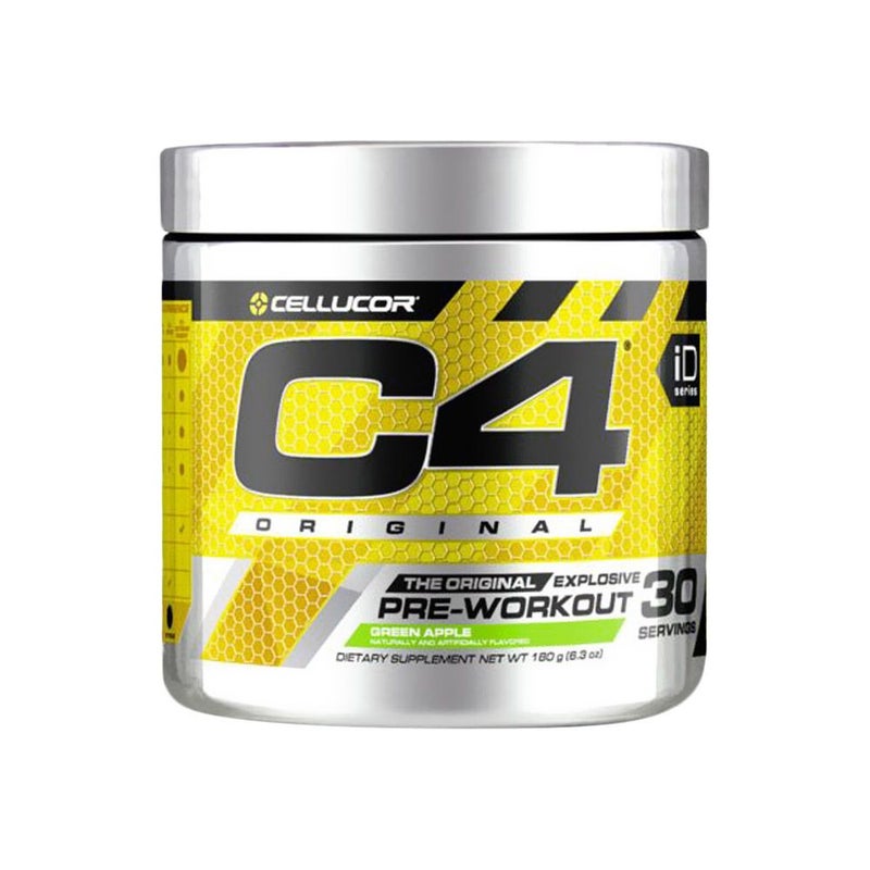 Cellucor C4 Original iD Series Pre-Workout Green Apple 30 Servings