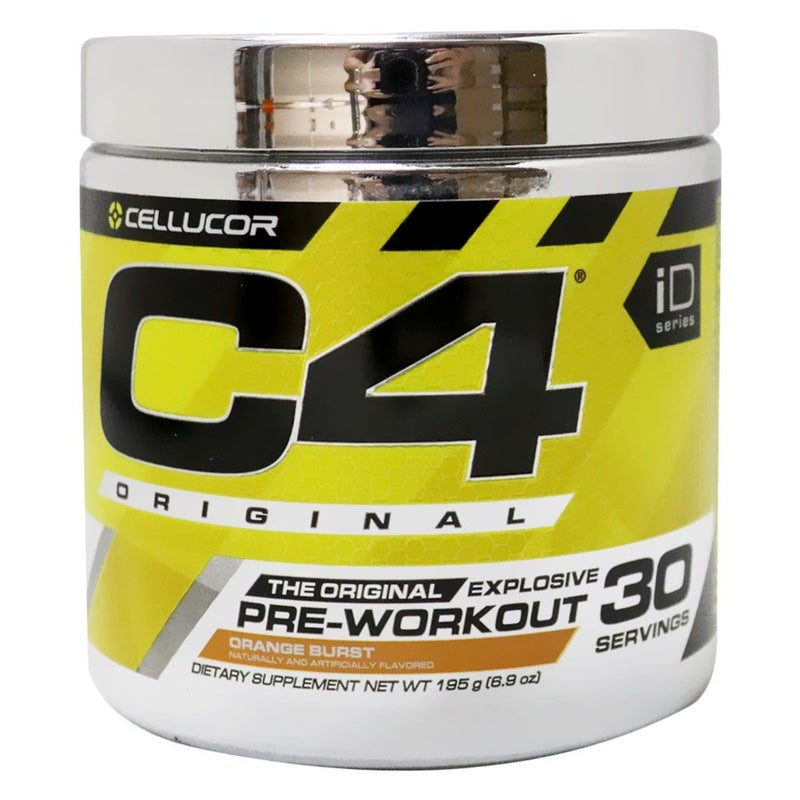 Cellucor C4 Original ID Series Pre-Workout Orange Burst 30 Servings