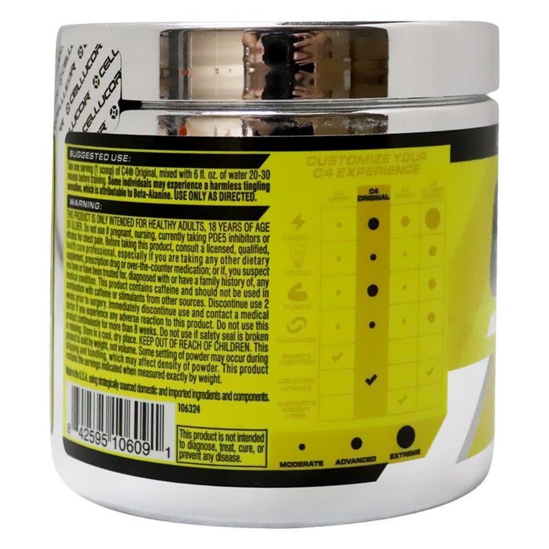 Cellucor C4 Original ID Series Pre-Workout Orange Burst 30 Servings