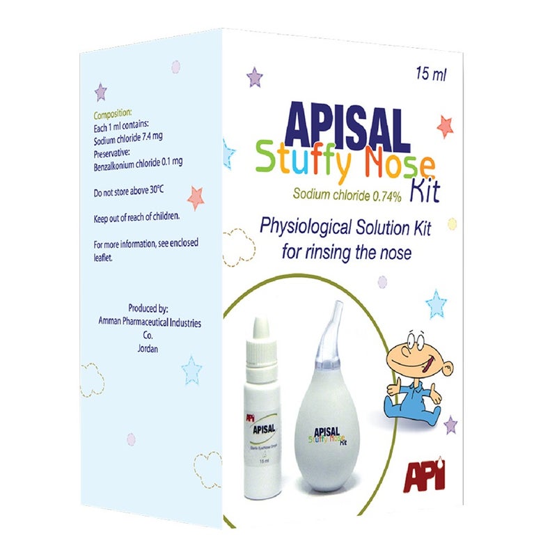 Apisal Stuffy Nose Kit 15 mL