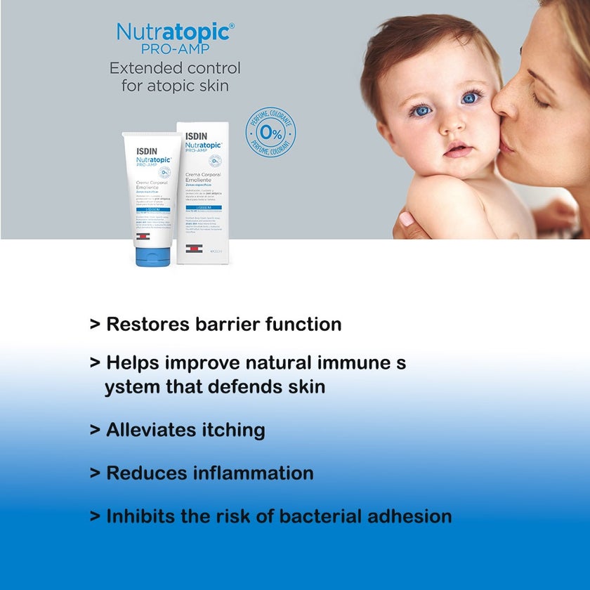 Isdin Nutratopic Pro-AMP Emollient Cream 200ml