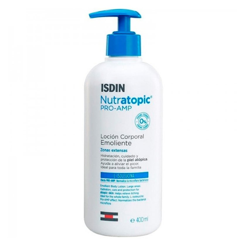 Isdin Nutratopic Pro-AMP Emollient Lotion 400ml