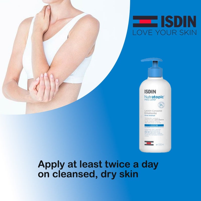 Isdin Nutratopic Pro-AMP Emollient Lotion 400 mL