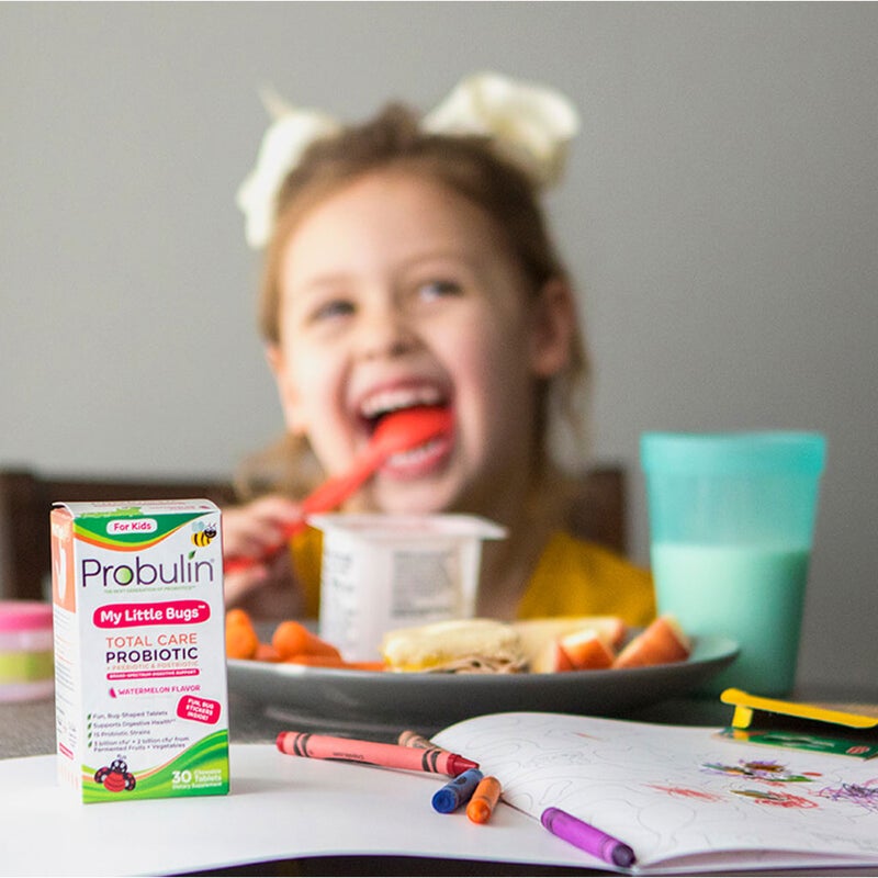 Probulin My Little Bugs Total Care Kid's Probiotic Watermelon Chewable Tablets, Pack of 30's