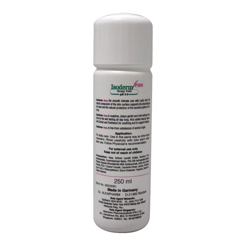 Isoderm Fem Feminine Hygiene 250 mL