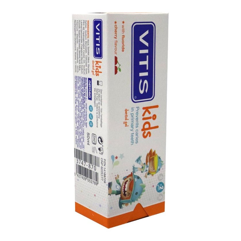 Vitis Kids Gel Toothpaste 50ml