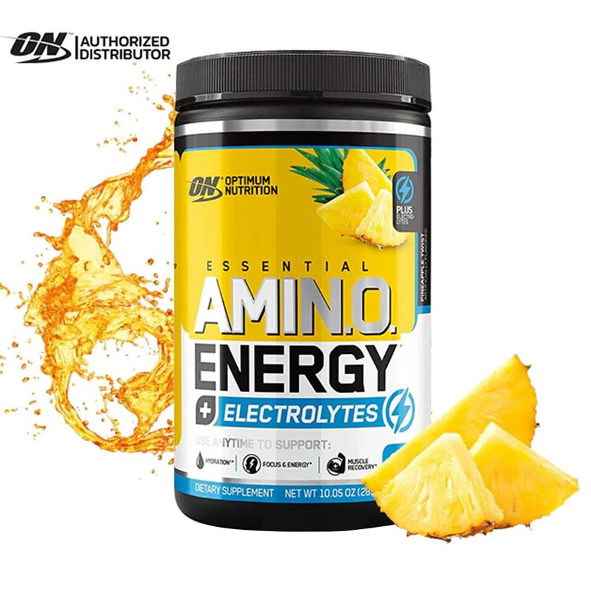 Optimum Nutrition Essential Amino Energy Electrolytes Pineapple 285g 30 Servings