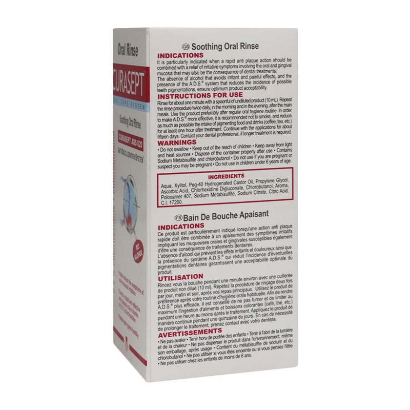 Curasept ADS Soothing Oral Rinse 200ml