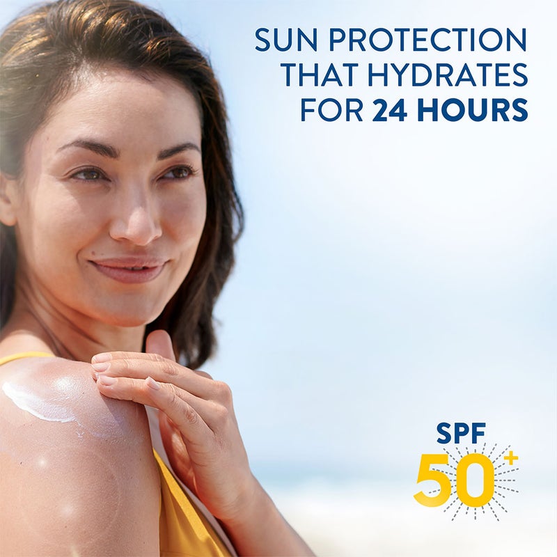 Cetaphil Sun Liposomal Lotion SPF 50+ Moisturizing Sunscreen For Face & Body With Sensitive Skin, Unscented 100ml