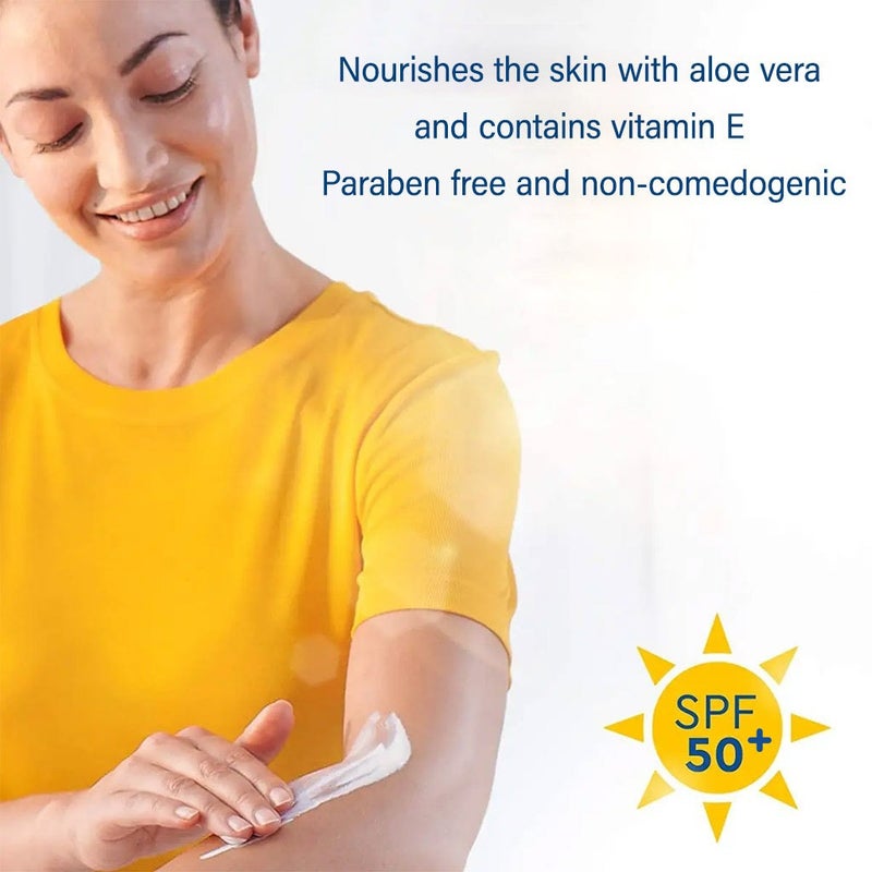 Cetaphil Sun Liposomal Lotion SPF 50+ Moisturizing Sunscreen For Face & Body With Sensitive Skin, Unscented, 50ml