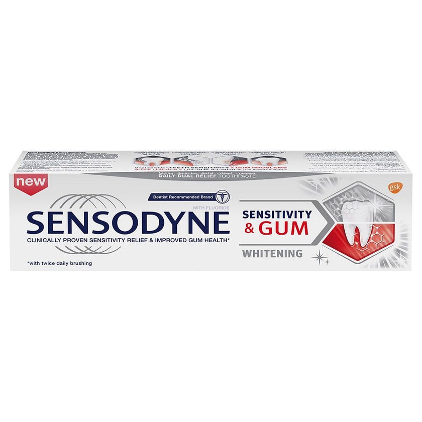 Sensodyne Sensitivity and Gum Whitening Toothpaste 75ml