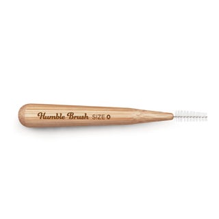 The Humble Co. Interdental Bamboo Brush Size 0-0.40 mm Purple 6's ID89000