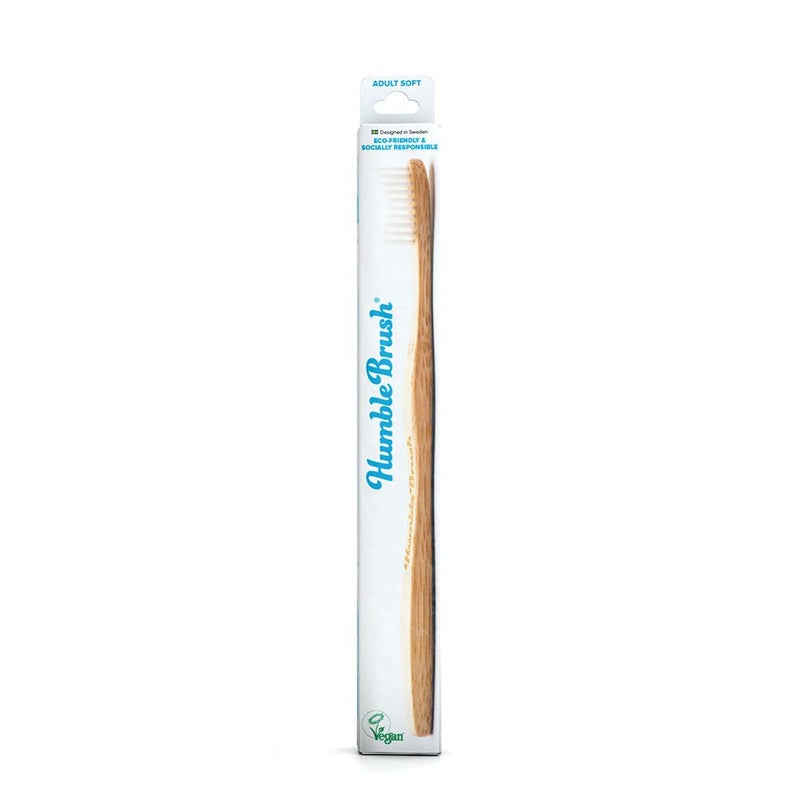 The Humble Co. Humble Brush Adult White Soft Toothbrush 89001S