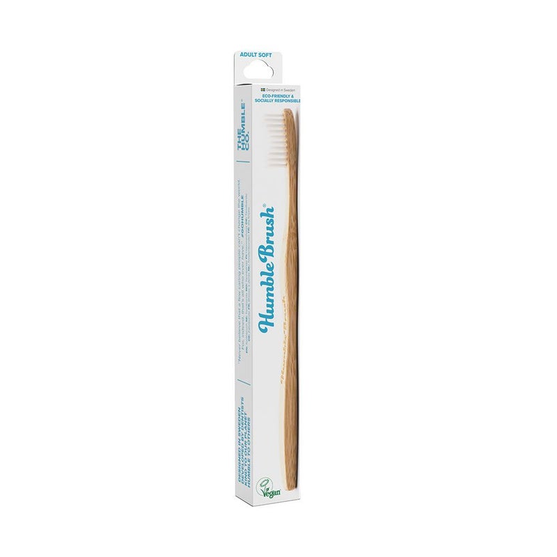 The Humble Co. Humble Brush Adult White Soft Toothbrush 89001S