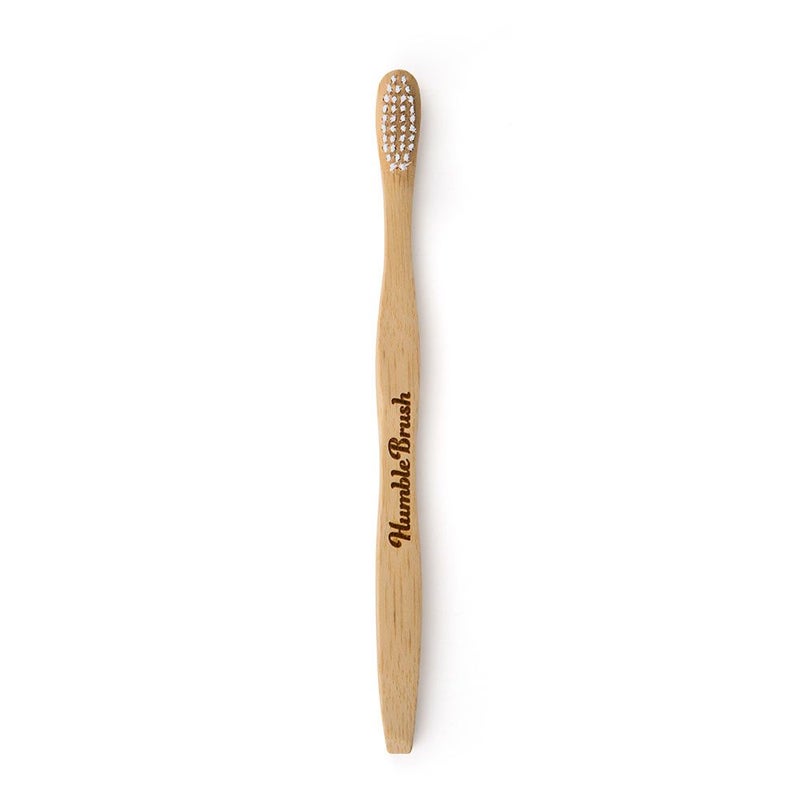 The Humble  Co. Humble Brush Adult White Medium Toothbrush 89001M