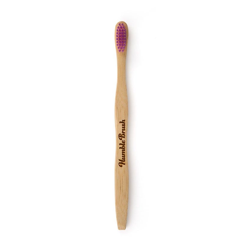 The Humble Co. Humble Brush Adult Purple Soft Toothbrush 89004S