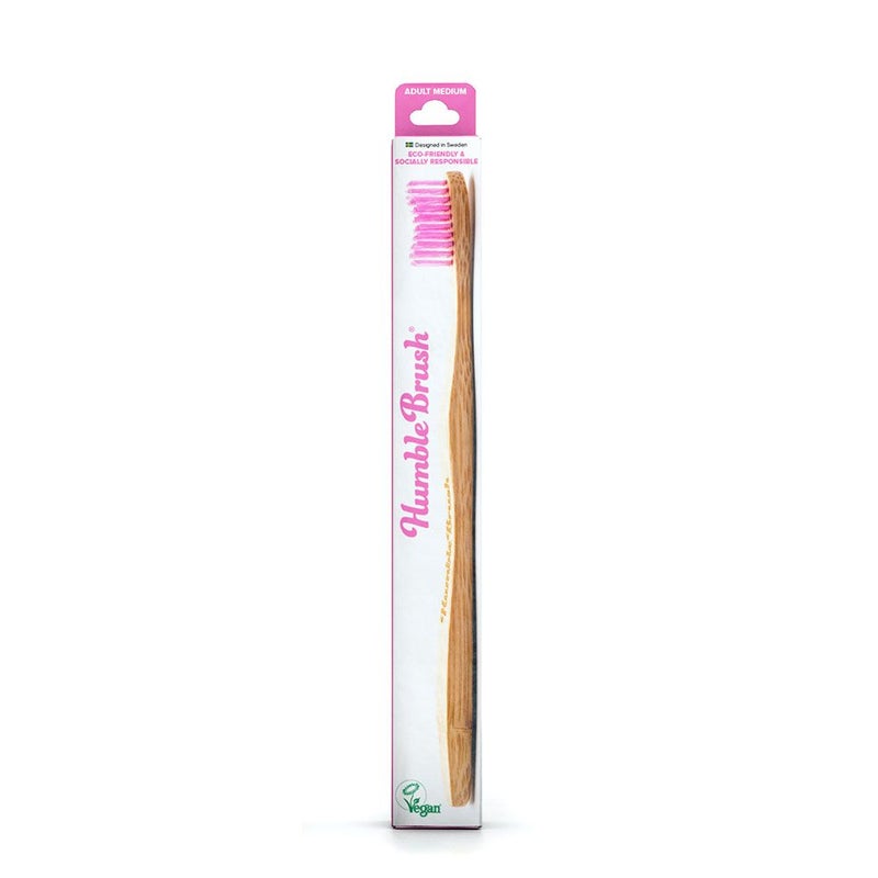 The Humble Co. Humble Brush Adult Purple Medium Toothbrush 89004M