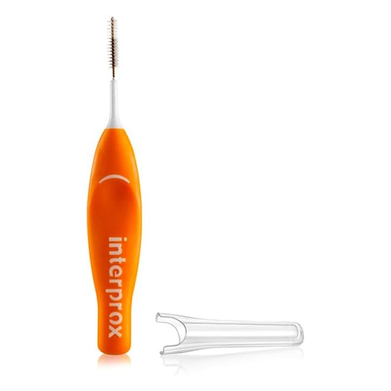 Dentaid Interprox Interdental Super Micro Toothbrushes 0.7mm - Orange, Pack of 6’s