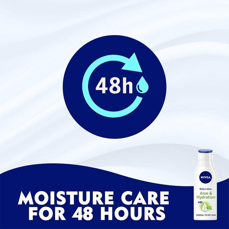 Nivea Aloe and Hydration 48 Hour Body Lotion 250 mL