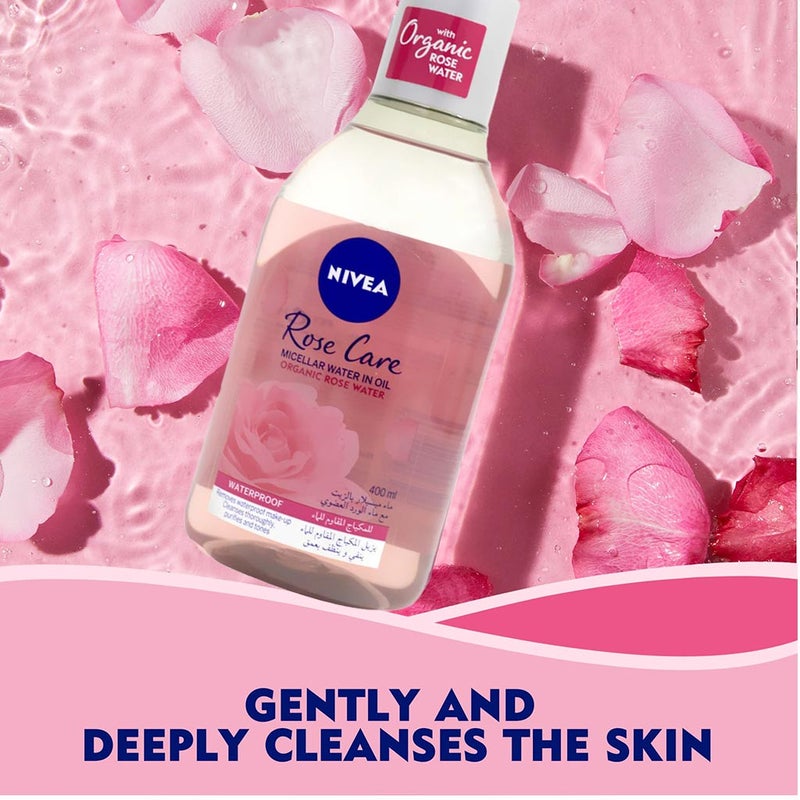Nivea Rose Care Organic Micellar Water 400 mL