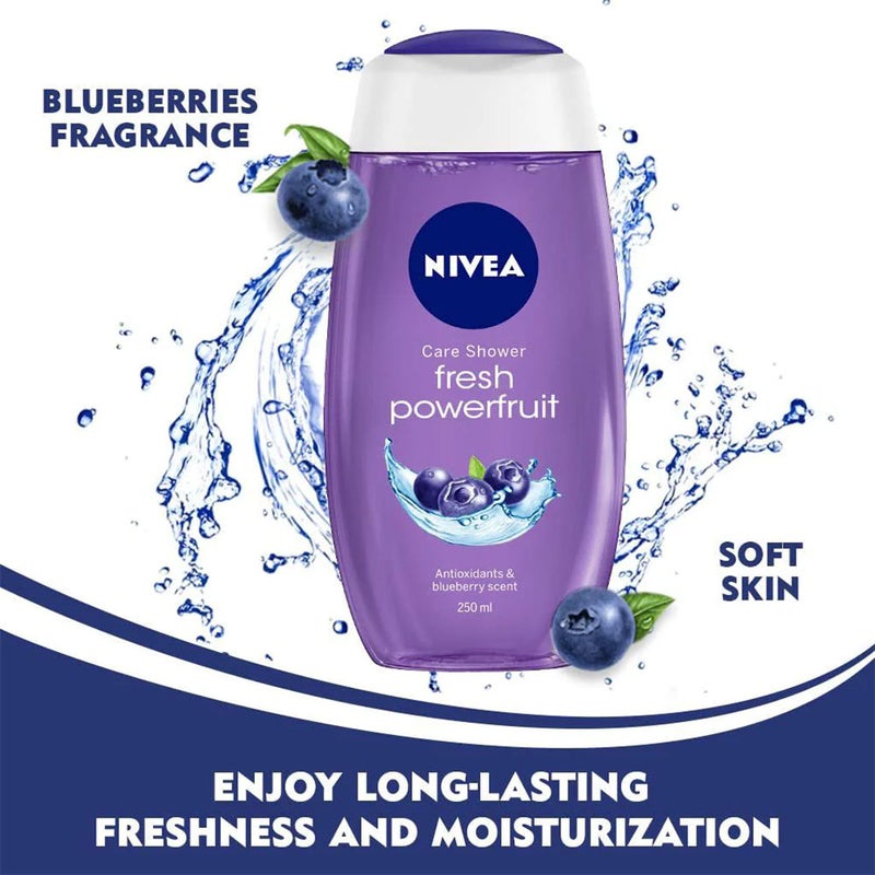Nivea Fresh Powerfruit Shower Gel 250 mL