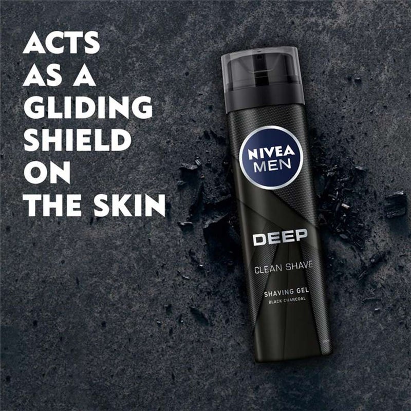 Nivea Men Deep Clean Shaving Gel 200 mL