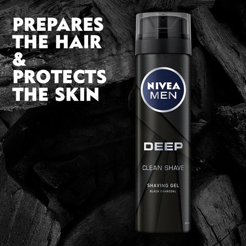 Nivea Men Deep Clean Shaving Gel 200 mL