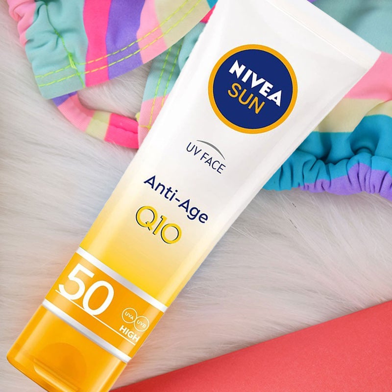 Nivea Sun UV Face Anti-age Q10 SPF50 Lotion 50 mL