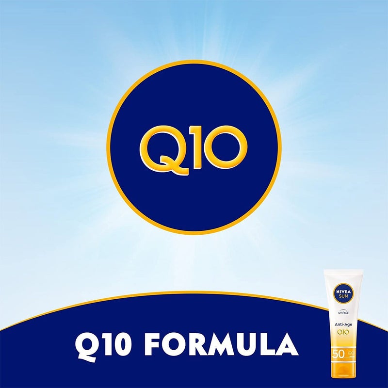 Nivea Sun UV Face Anti-age Q10 SPF50 Lotion 50 mL