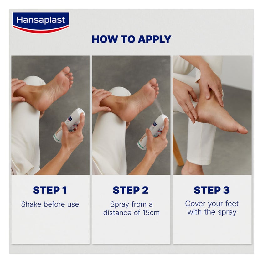 Hansaplast 2-in-1 Deo Foot Protection Spray 150ml