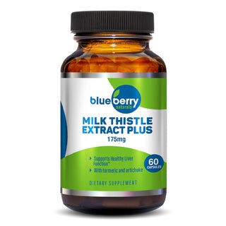 Blueberry Naturals Milk Thistle Extract Plus 175 mg Capsules 60's