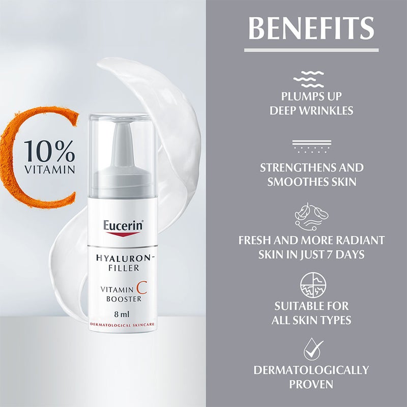 Eucerin Hyaluron-Filler Vitamin C Anti-Aging Booster Serum 8ml