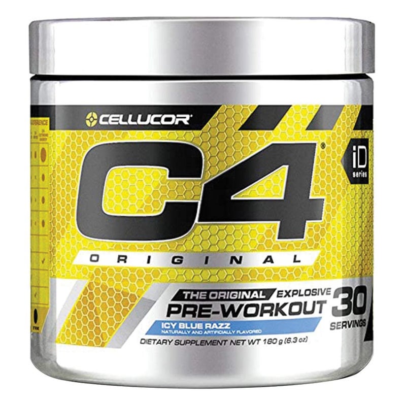 Cellucor C4 Original Icy Blue Razz 30 Servings