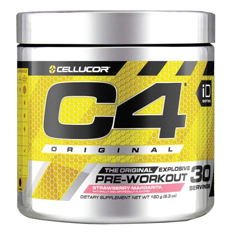 Cellucor C4 Original iD Series Pre-Workout Strawberry Margarita 30 Servings