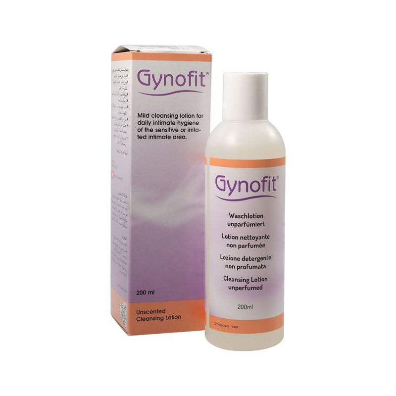 Gynofit Unscented Cleansing Lotion 200 mL