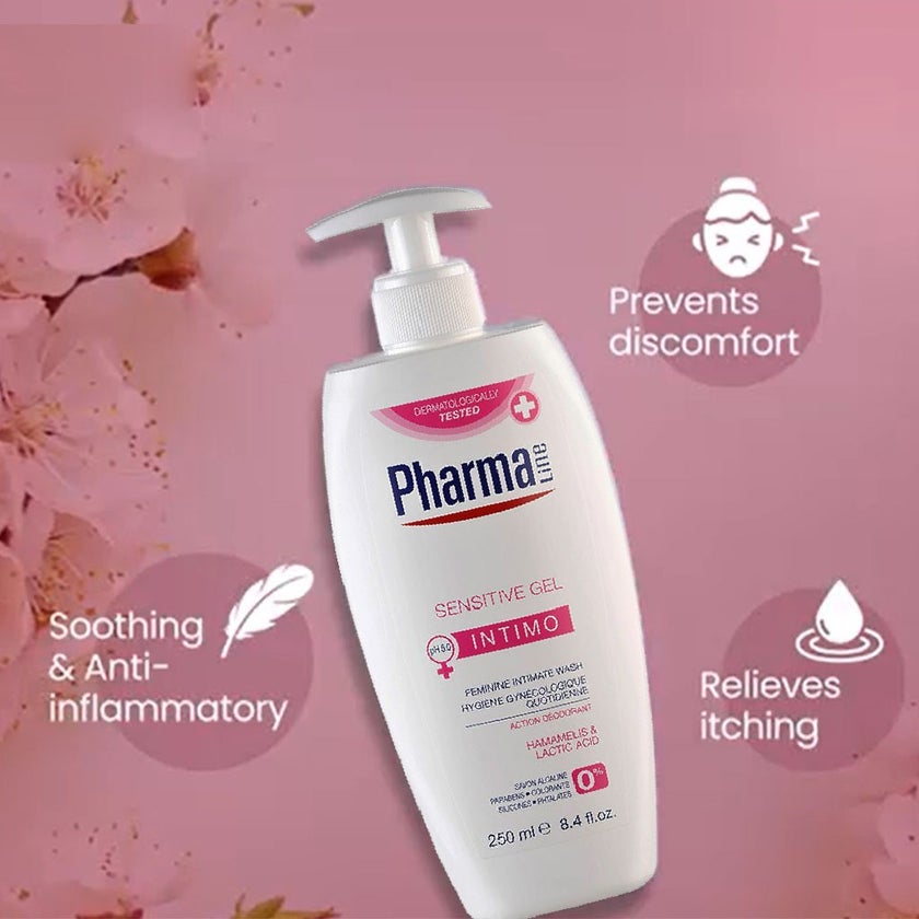 PharmaLine Sensitive Feminine Intimate Wash 250ml