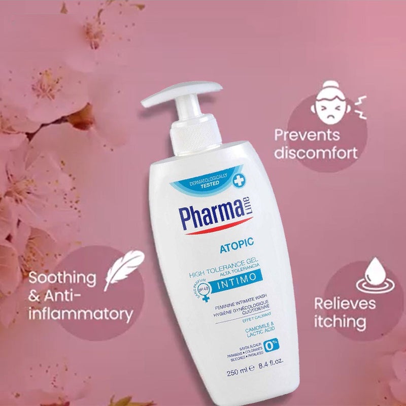 PharmaLine Atopic Feminine Intimate Wash 250 mL