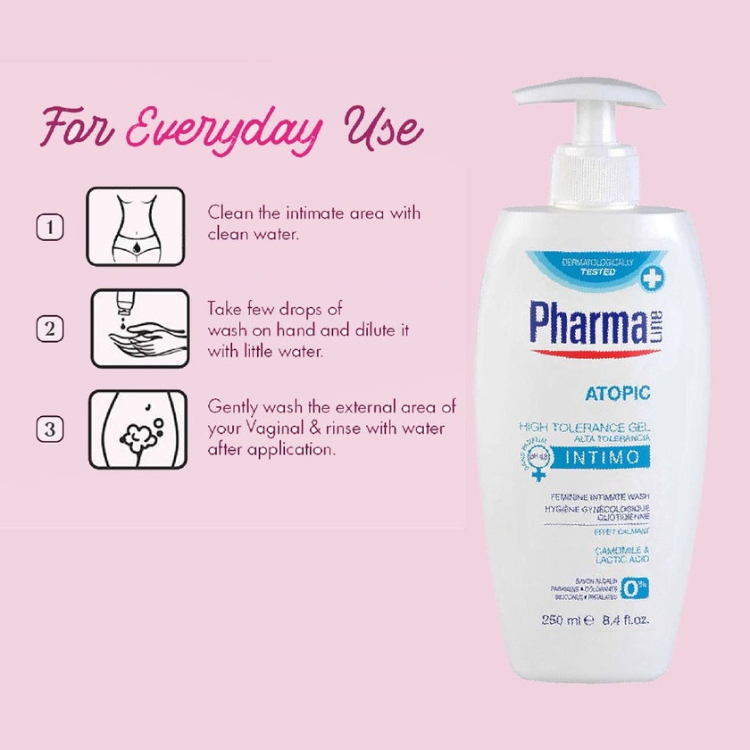 PharmaLine Atopic Feminine Intimate Wash 250ml