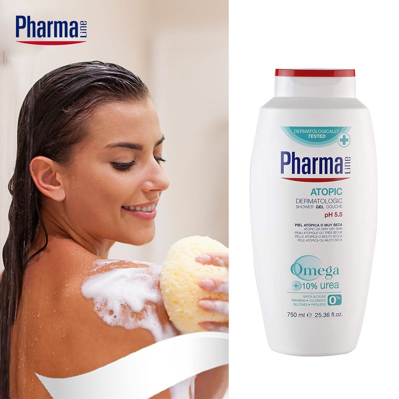 PharmaLine Atopic Dermatologic Shower Gel 750 mL